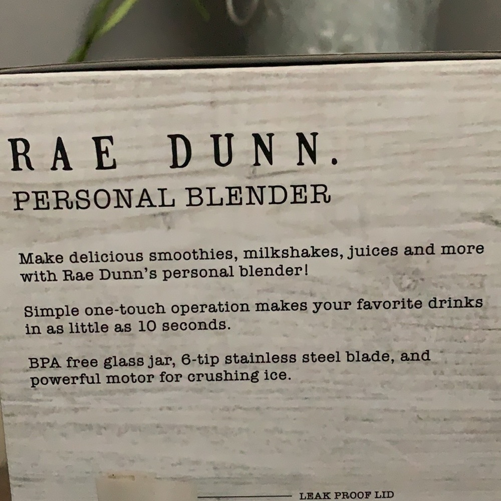 Rae Dunn personal blender - Picture 4 of 5
